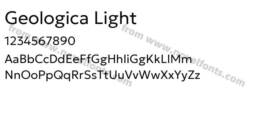 Geologica LightPreview