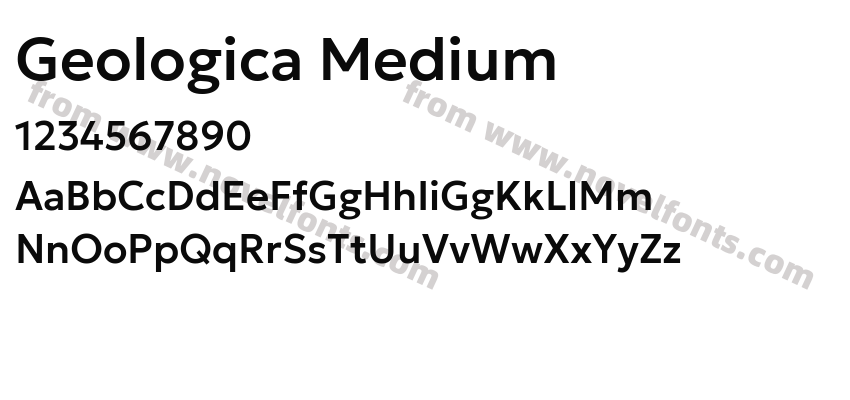 Geologica MediumPreview