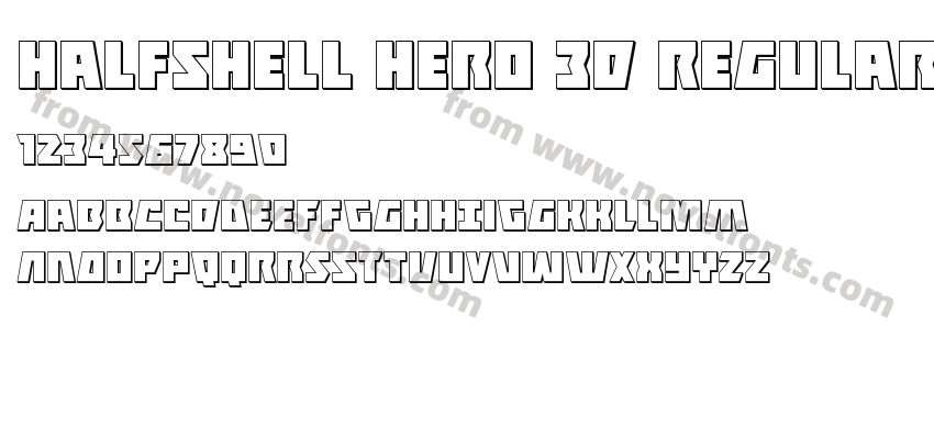 Halfshell Hero 3D RegularPreview