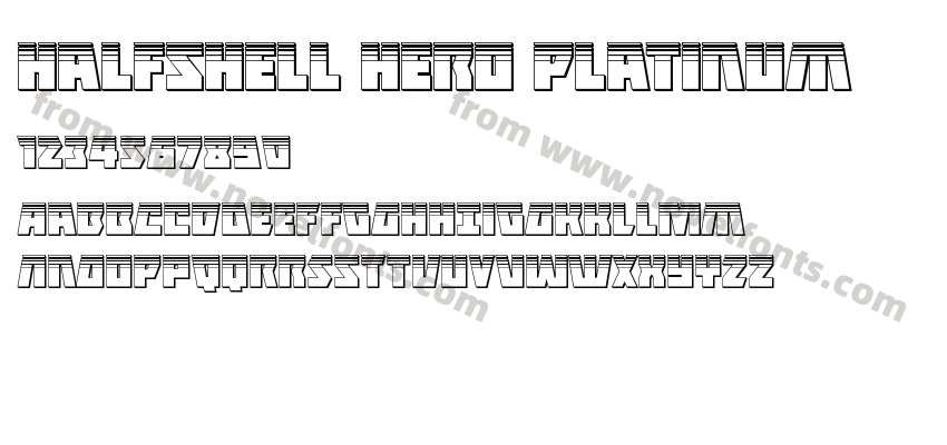 Halfshell Hero PlatinumPreview