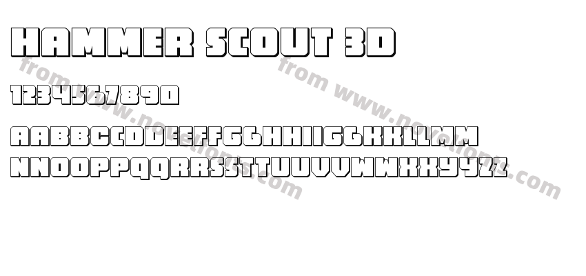 Hammer Scout 3DPreview