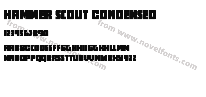 Hammer Scout CondensedPreview