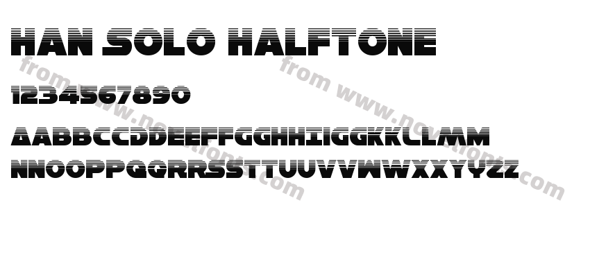 Han Solo HalftonePreview