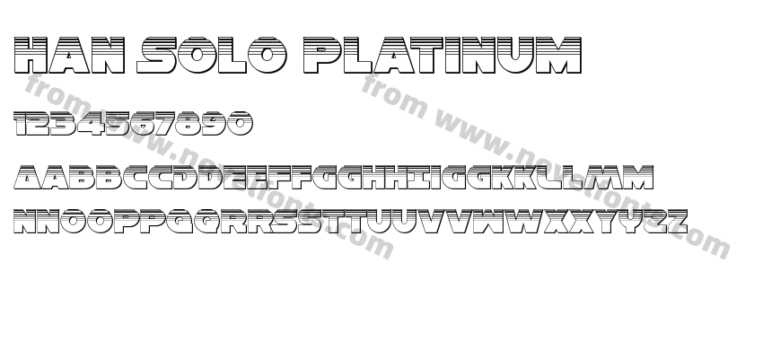 Han Solo PlatinumPreview