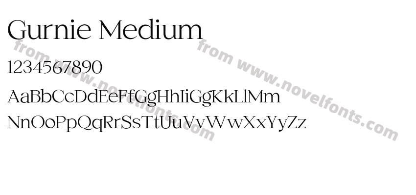 Gurnie MediumPreview