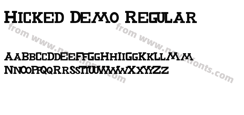 Hicked Demo RegularPreview