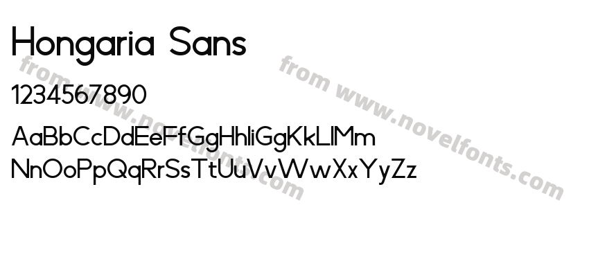 Hongaria SansPreview