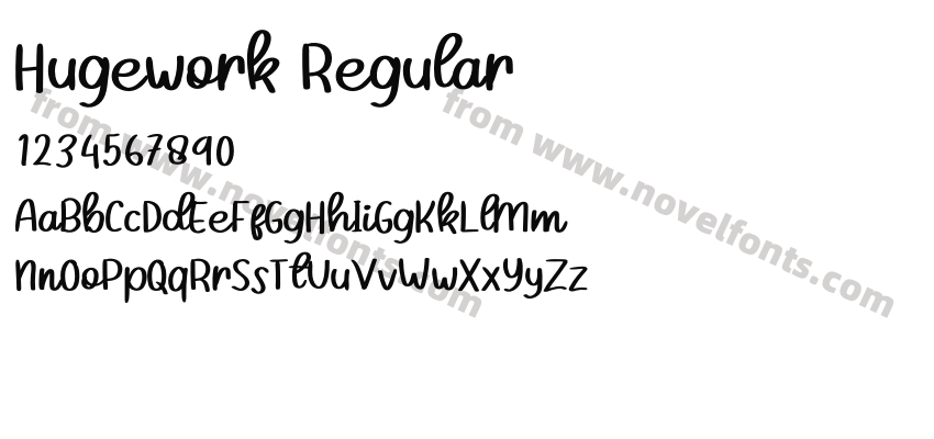 Hugework RegularPreview