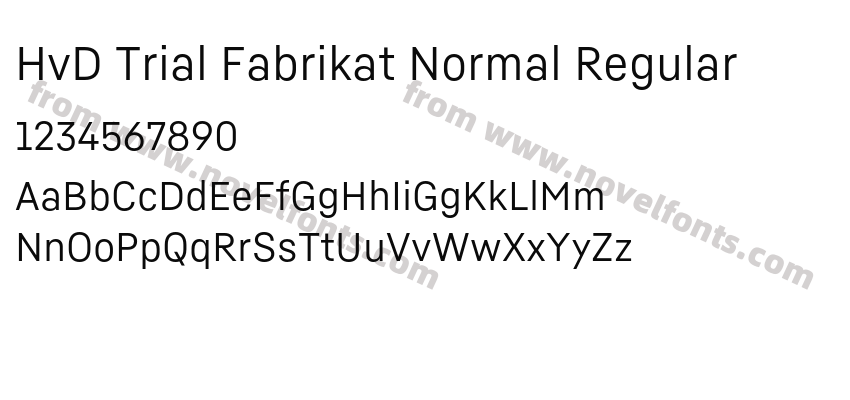 HvD Trial Fabrikat Normal RegularPreview