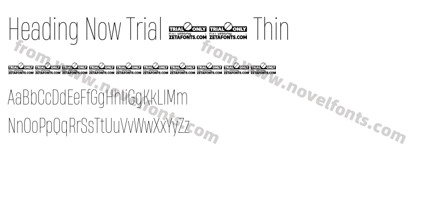 Heading Now Trial 41 ThinPreview