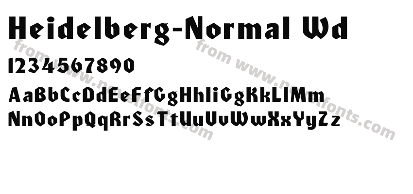 Heidelberg-Normal WdPreview