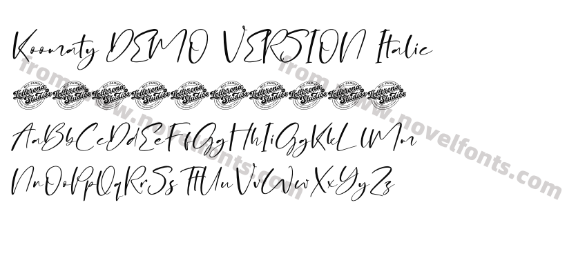 Koomaty DEMO VERSION ItalicPreview