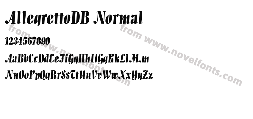 AllegrettoDB NormalPreview