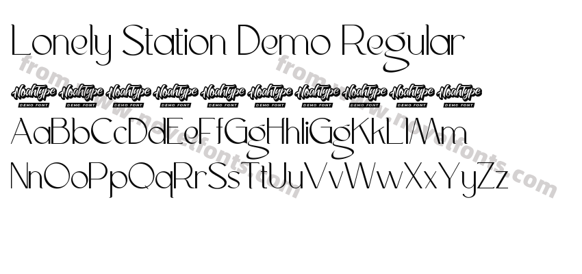 Lonely Station Demo RegularPreview