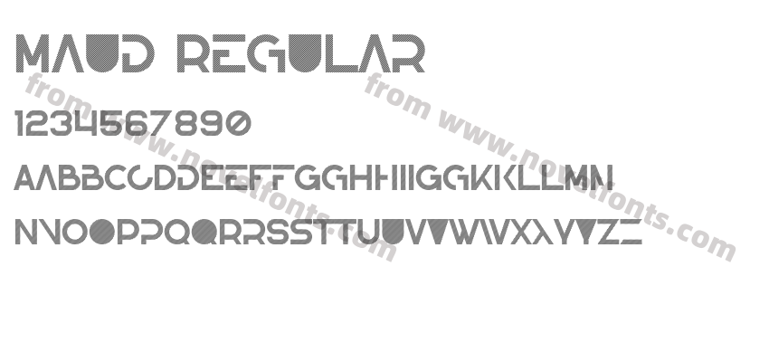 Maud RegularPreview