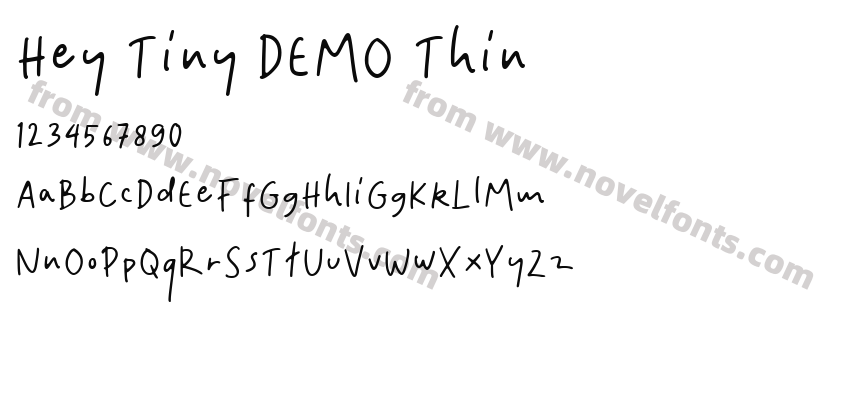 Hey Tiny DEMO ThinPreview