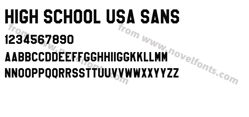 High School USA SansPreview