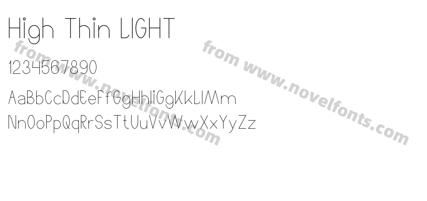 High Thin LIGHTPreview