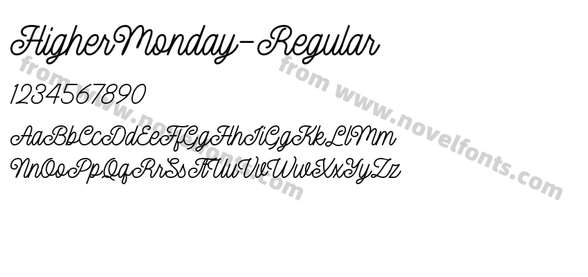 HigherMonday-RegularPreview