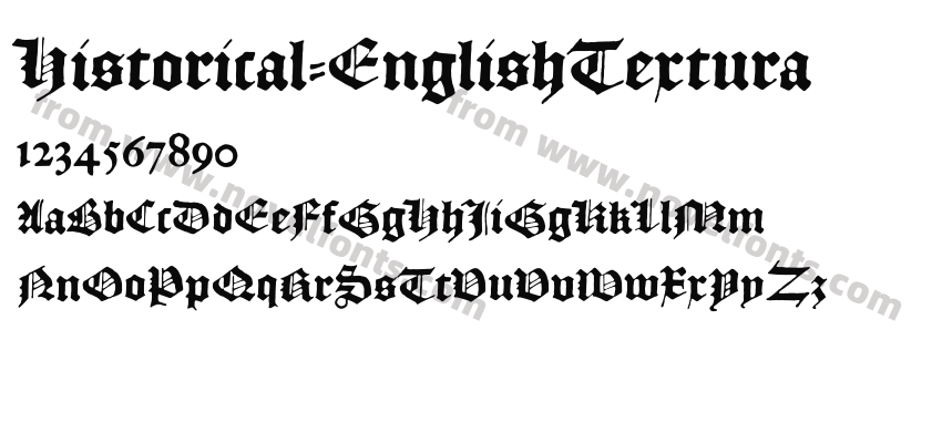 Historical-EnglishTexturaPreview