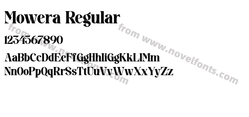 Mowera RegularPreview