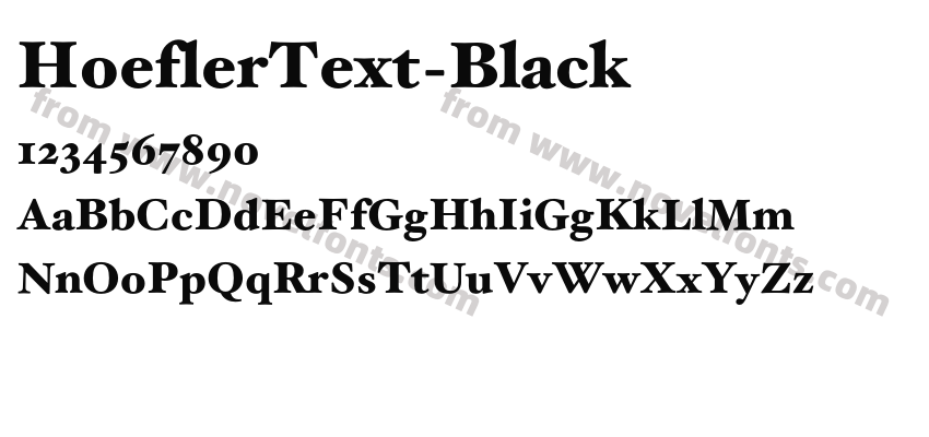 HoeflerText-BlackPreview