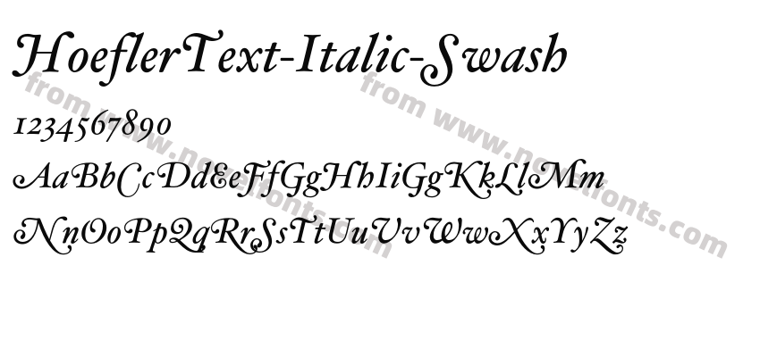 HoeflerText-Italic-SwashPreview