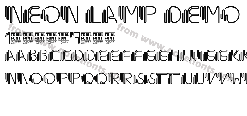 Neon Lamp Demo RegularPreview