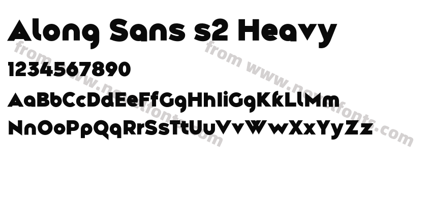 Along Sans s2 HeavyPreview