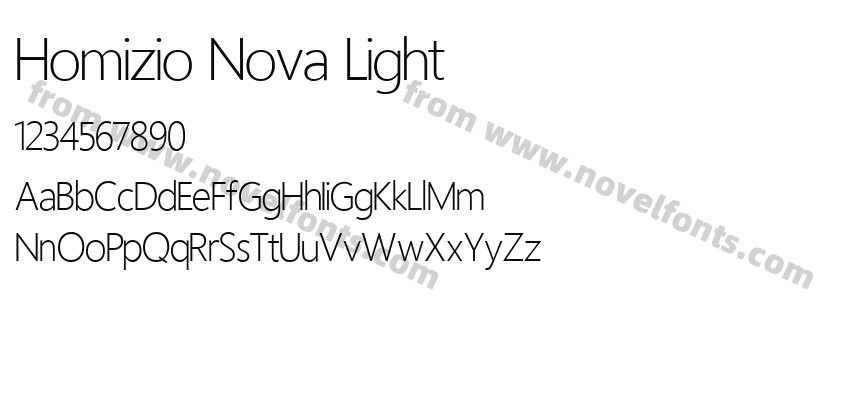 Homizio Nova LightPreview