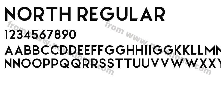 North RegularPreview