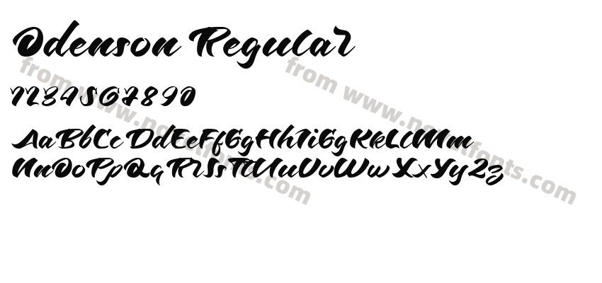 Odenson RegularPreview