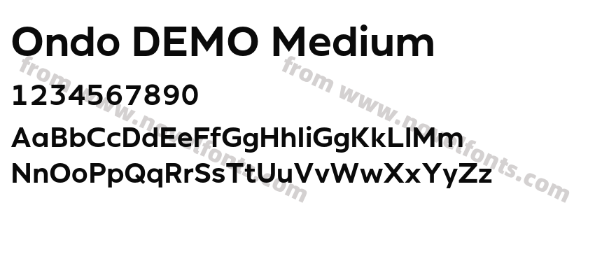 Ondo DEMO MediumPreview