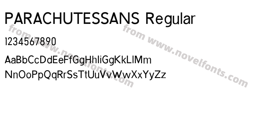 PARACHUTESSANS RegularPreview