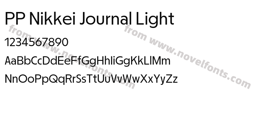 PP Nikkei Journal LightPreview