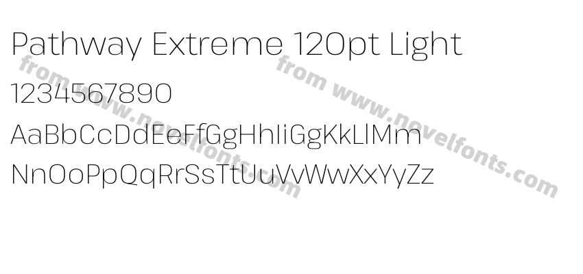 Pathway Extreme 120pt LightPreview