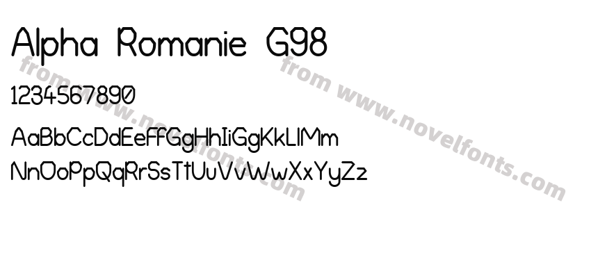 Alpha Romanie G98Preview