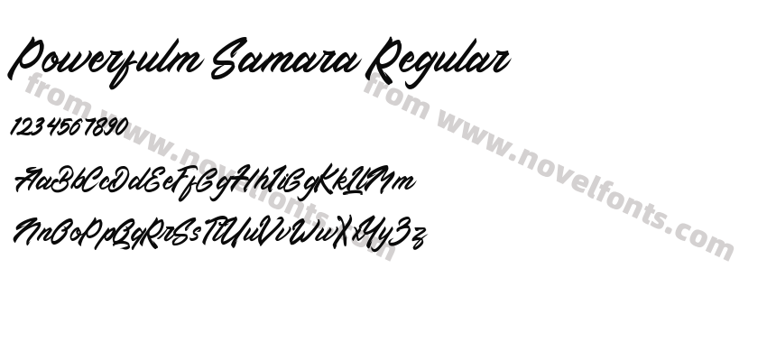 Powerfulm Samara RegularPreview