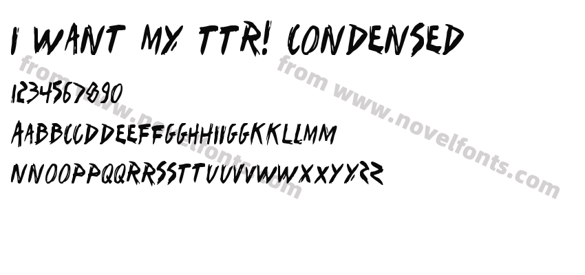 I Want My TTR! CondensedPreview