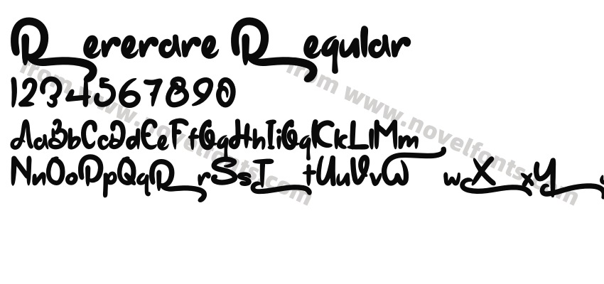 Rererare RegularPreview