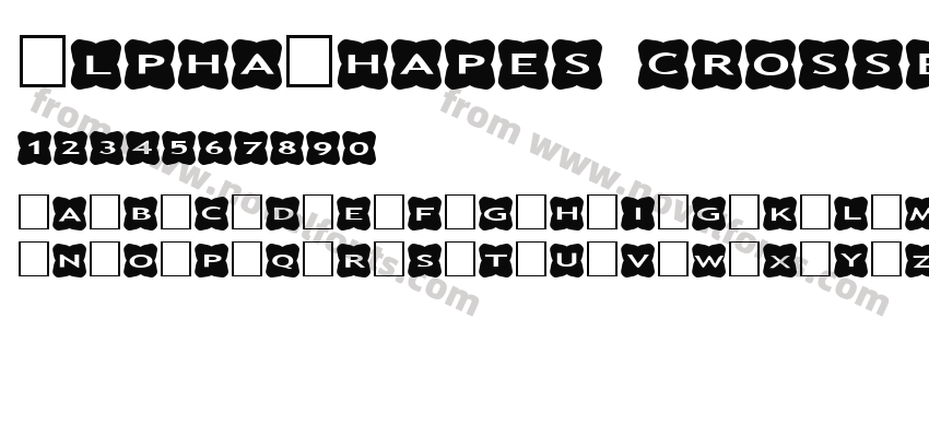 AlphaShapes crosses 3Preview