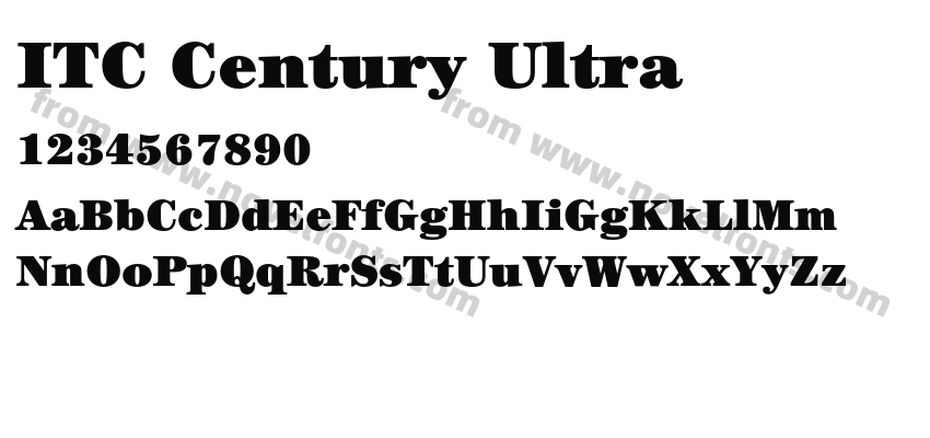 ITC Century UltraPreview