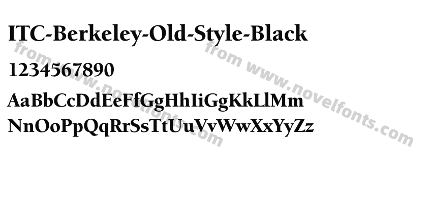 ITC-Berkeley-Old-Style-BlackPreview