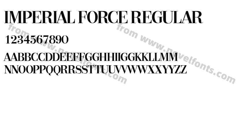 Imperial Force RegularPreview