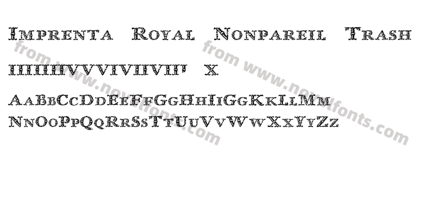 Imprenta Royal Nonpareil TrashPreview