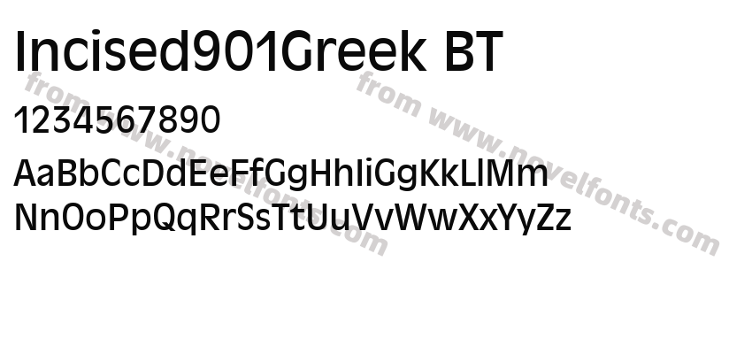 Incised901Greek BTPreview