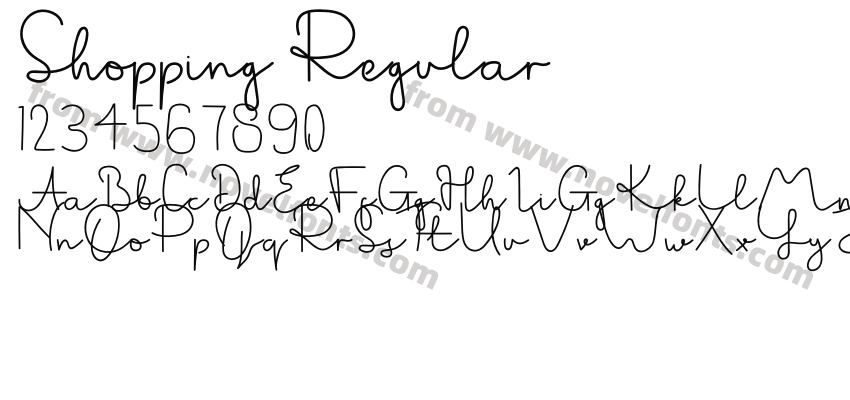 Shopping RegularPreview