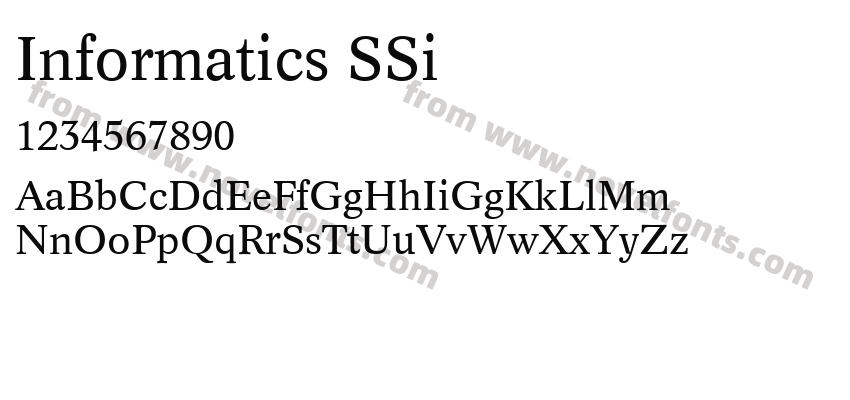 Informatics S SiPreview