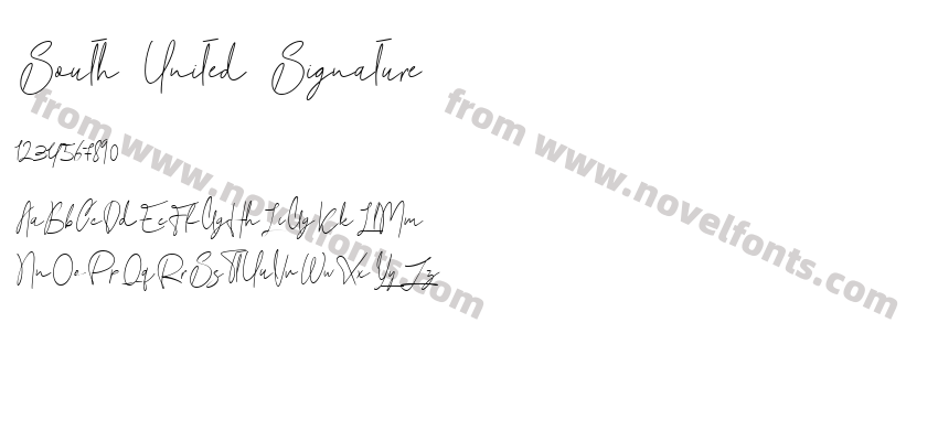 South United SignaturePreview