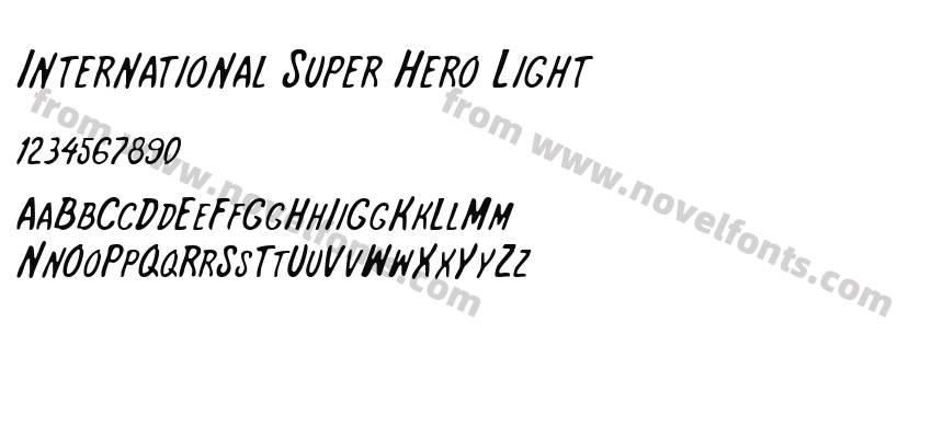 International Super Hero LightPreview